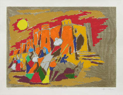 Golden Fort - Jaisalmer, M.F. Husain, Archer Art Gallery - Artisera