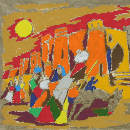 Golden Fort - Jaisalmer, M.F. Husain, Archer Art Gallery - Artisera