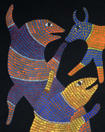 Gond - Untitled 55, Rajendra Kumar Shyam, Arts of the Earth - Artisera