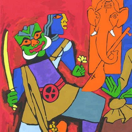 Kerala - I, M.F. Husain, Archer Art Gallery - Artisera