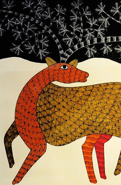 Gond - Untitled 58, Rajendra Kumar Shyam, Arts of the Earth - Artisera