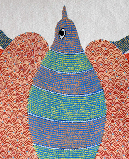 Gond - Untitled 59, Rajendra Kumar Shyam, Arts of the Earth - Artisera