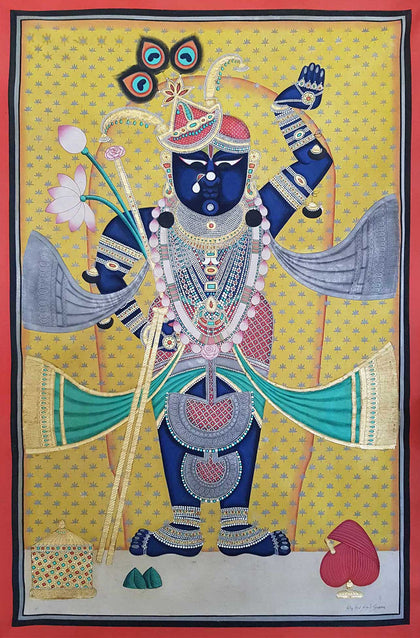 Shrinathji - 05, Nitin and Nilesh Sharma, Ethnic Art - Artisera