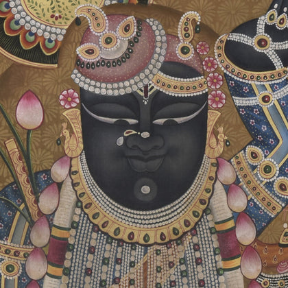 Shrinathji - 26, Nemichand, Ethnic Art - Artisera