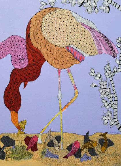 Gond - Untitled 67, Rajendra Kumar Shyam, Arts of the Earth - Artisera