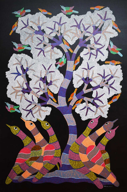 Gond - Untitled 68, Rajendra Kumar Shyam, Arts of the Earth - Artisera