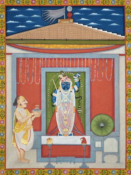 Shrinathji Darshan - 14, , Archer Traditional - Artisera