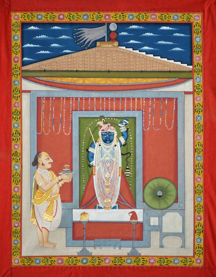 Shrinathji Darshan - 14, , Archer Traditional - Artisera