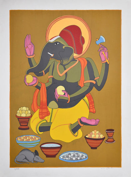 Ganesh - IV, Thota Vaikuntam, Archer Art Gallery - Artisera