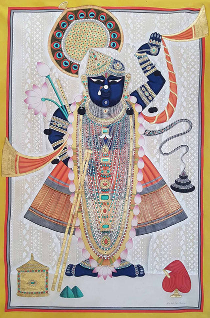 Shrinathji - 06, Nitin and Nilesh Sharma, Ethnic Art - Artisera