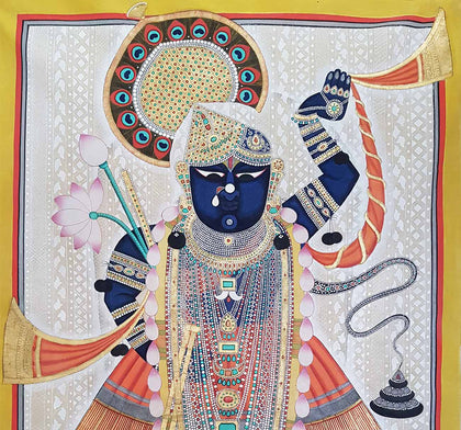 Shrinathji - 06, Nitin and Nilesh Sharma, Ethnic Art - Artisera