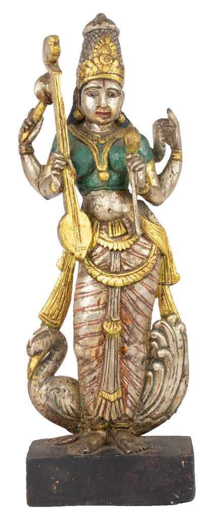 Saraswati, , Balaji's Antiques and Collectibles - Artisera