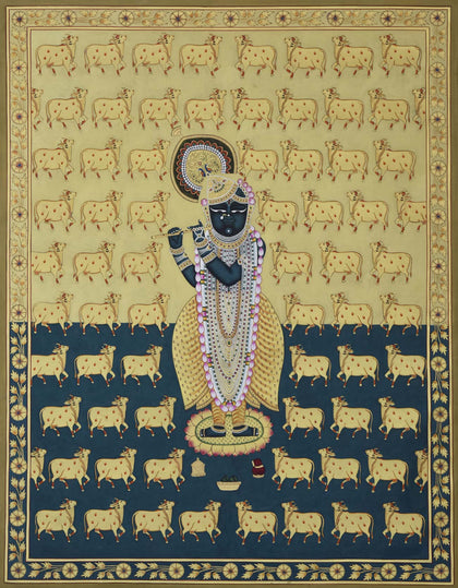 Shrinathji - 29, Nemichand, Ethnic Art - Artisera