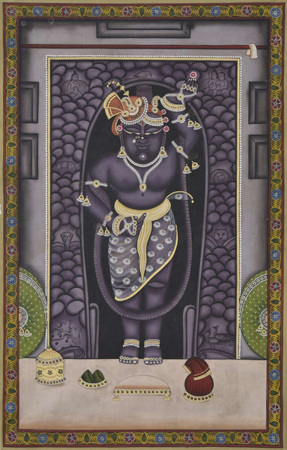 Shrinathji - 27, Nemichand, Ethnic Art - Artisera