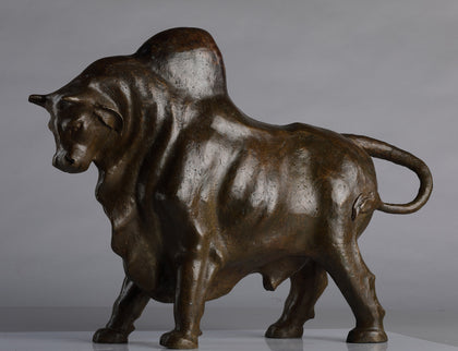 Charging Bull - I, Tapas Sarkar, Chawla Art Gallery - Artisera