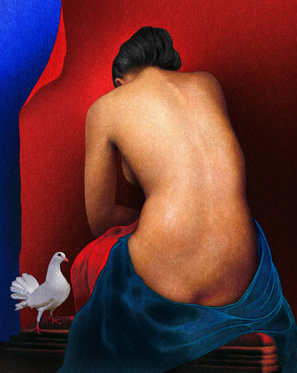 A Sweet Intruder, Amiya Bhattacharya, Verandah Art - Artisera