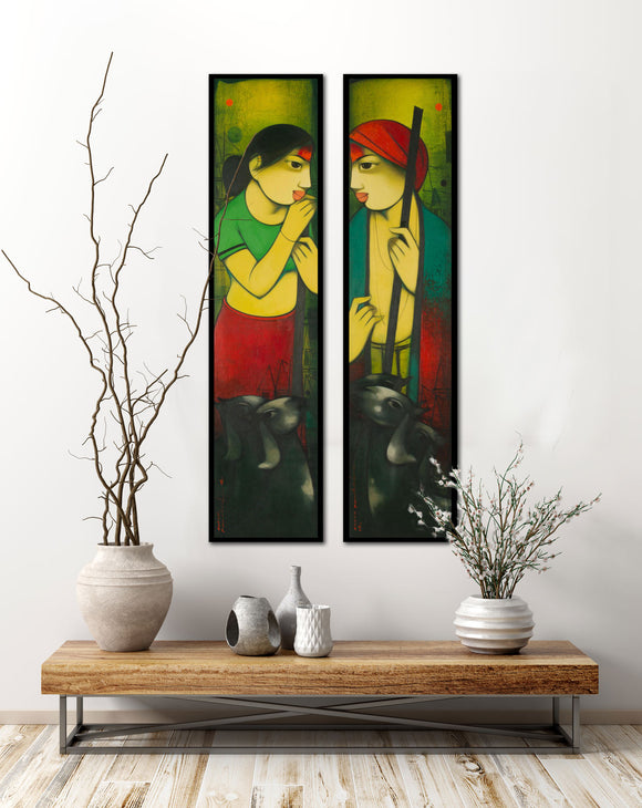Untitled AP27 (Set of 2), Anand Panchal, Trail of Hope 2.0 - Artisera
