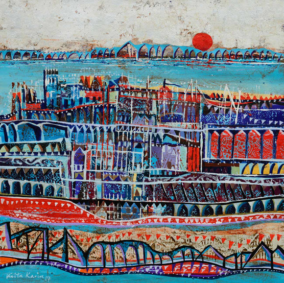 Aquamarine Waters, Vinita Karim, Trail of Hope 2.0 - Artisera