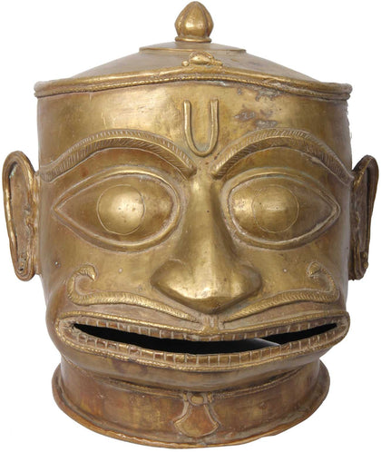 Hanuman Head, , Balaji's Antiques and Collectibles - Artisera