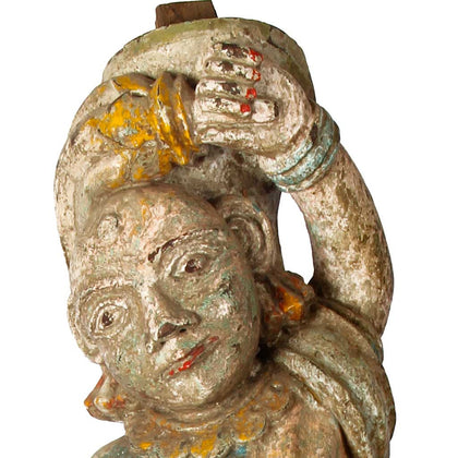 Lady Bracket Figure, Gujarat, , Balaji's Antiques and Collectibles - Artisera