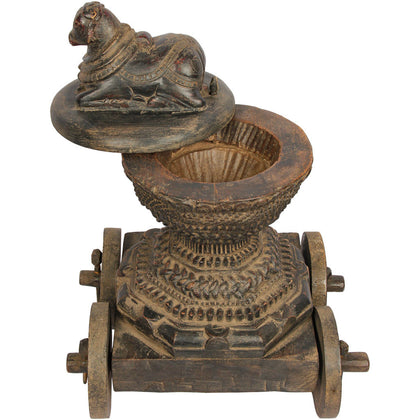 Nandi Vibuthi Box 2, , Balaji's Antiques and Collectibles - Artisera