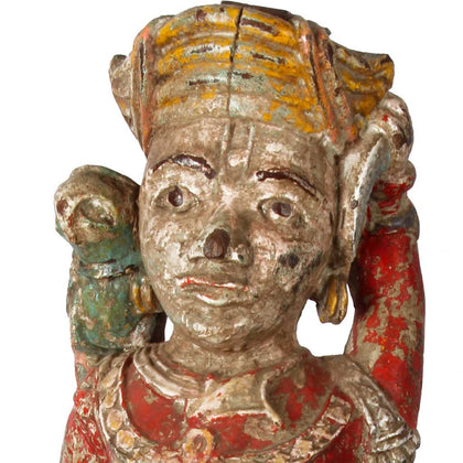 Guard Bracket Figure, Gujarat, , Balaji's Antiques and Collectibles - Artisera