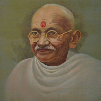 Mahatma Gandhi, , Archer Oleographs - Artisera