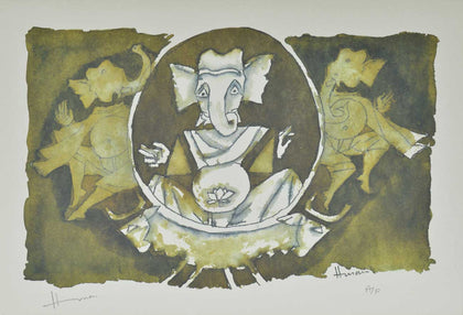 Ashtavinayak - III, M.F. Husain, Archer Art Gallery - Artisera