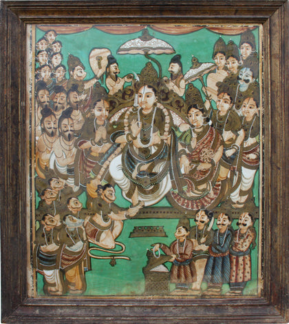 Ram's Coronation, , Mysore Paintings - Artisera