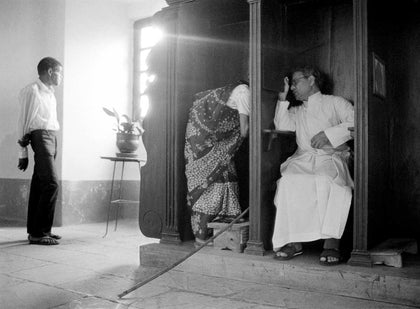 Confession at Rachol Seminary - Goa, 1994, Karan Kapoor, Tasveer - Artisera