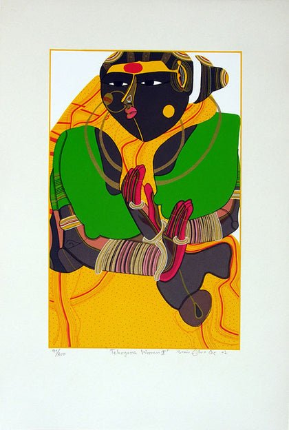 Telangana Woman - II, Thota Vaikuntam, Archer Art Gallery - Artisera