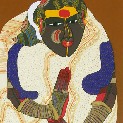 Telangana Woman - III, Thota Vaikuntam, Archer Art Gallery - Artisera