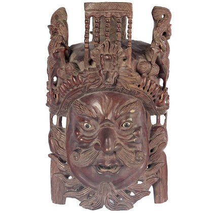 Indonesian Festival Mask, , Essajees - Artisera