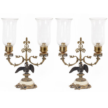 Ormolu Candle Stands (Pair), , Essajees - Artisera