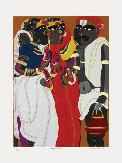 Telangana People, Thota Vaikuntam, Archer Art Gallery - Artisera