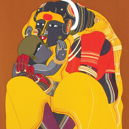 Mother and Child, Thota Vaikuntam, Archer Art Gallery - Artisera