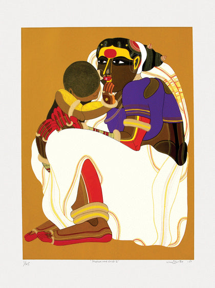 Mother and Child - II, Thota Vaikuntam, Archer Art Gallery - Artisera