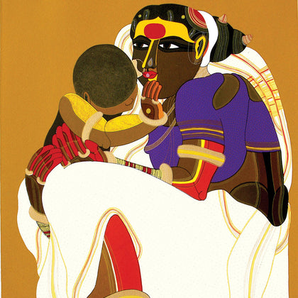 Mother and Child - II, Thota Vaikuntam, Archer Art Gallery - Artisera