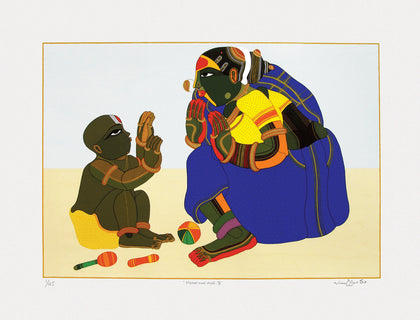 Mother and Child - III, Thota Vaikuntam, Archer Art Gallery - Artisera