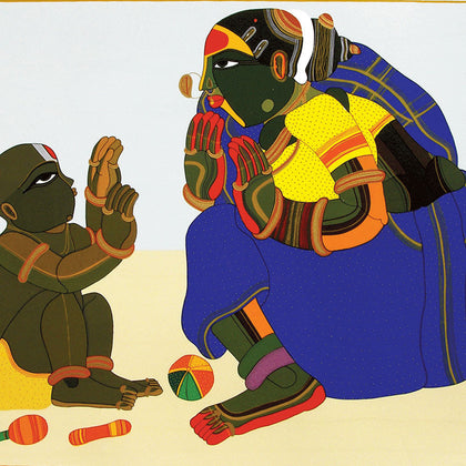 Mother and Child - III, Thota Vaikuntam, Archer Art Gallery - Artisera