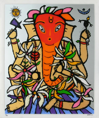 Ganesh - II, Madhvi Parekh, Archer Art Gallery - Artisera