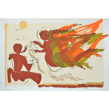 Triangel, Jatin Das, Archer Art Gallery - Artisera