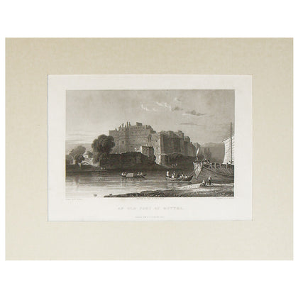 An Old Fort at Muttra, 1832, , La Boutique - Artisera