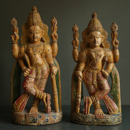 Pair of Dwarapalas, , Phillips Antiques - Artisera