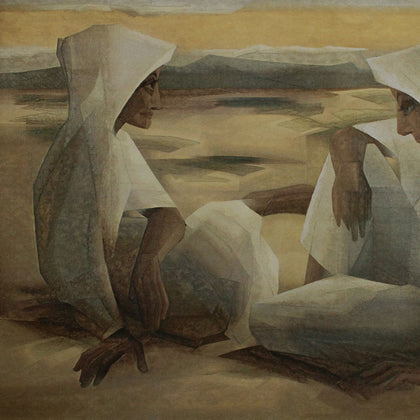 At the Desert's Edge, Jehangir Sabavala, Emami Chisel Art - Artisera