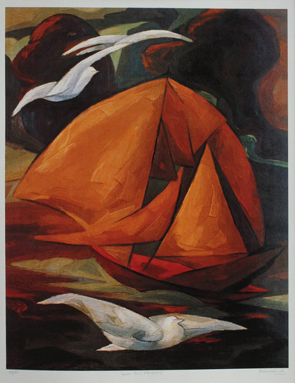 Under Sail, Jehangir Sabavala, Emami Chisel Art - Artisera