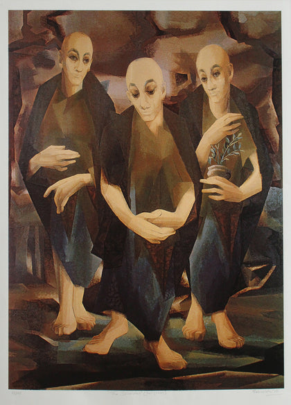 The Disciples, Jehangir Sabavala, Emami Chisel Art - Artisera