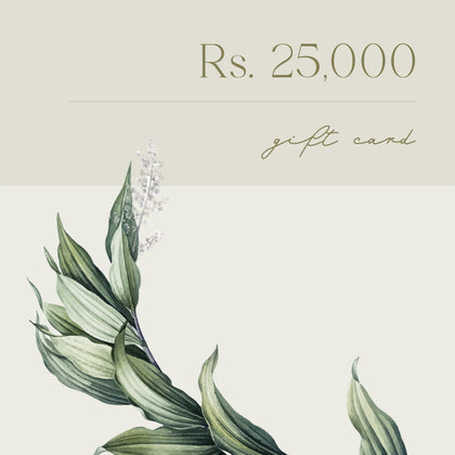 Gift Card - Rs. 25,000, , Gift Cards - Artisera