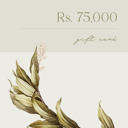 Gift Card - Rs. 75,000, , Gift Cards - Artisera