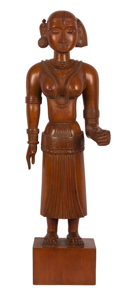 Kerala Lady - I, , Balaji's Antiques and Collectibles - Artisera